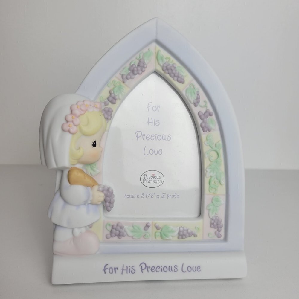 precious moments for His precious love picture frame